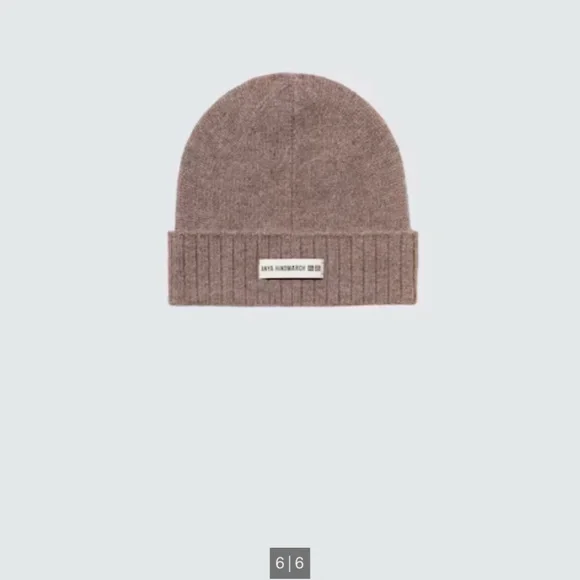 NWT Uniqlo 100% cashmere beanie - Picture 2 of 5